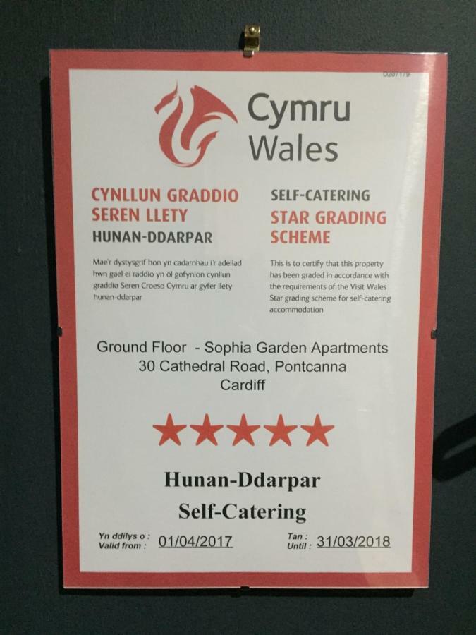 Sophia Gardens Apartment Cardiff Dış mekan fotoğraf